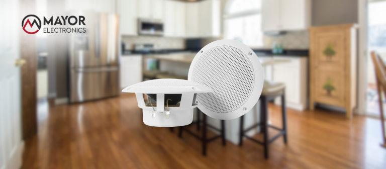 Power Dynamics MS40: Set de altavoces impermeables para interiores y exteriores