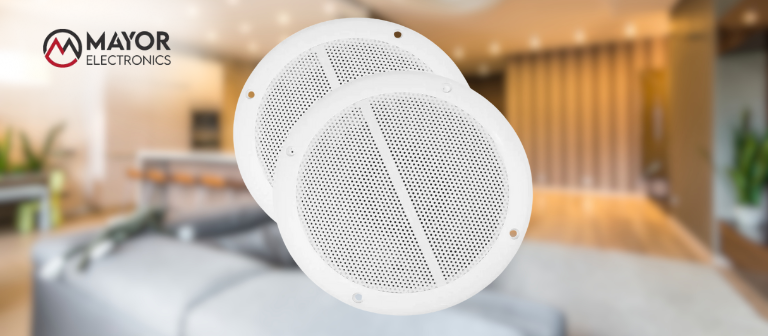 Power Dynamics MS50: Altavoces impermeables de 80W para exterior e interior