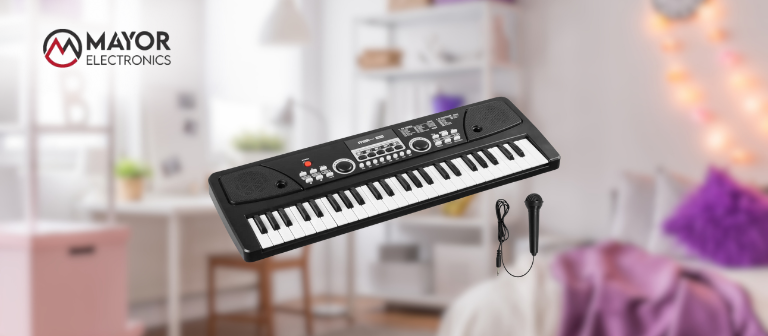 MAX KD49: el teclado musical ideal para iniciar a los niños en la música