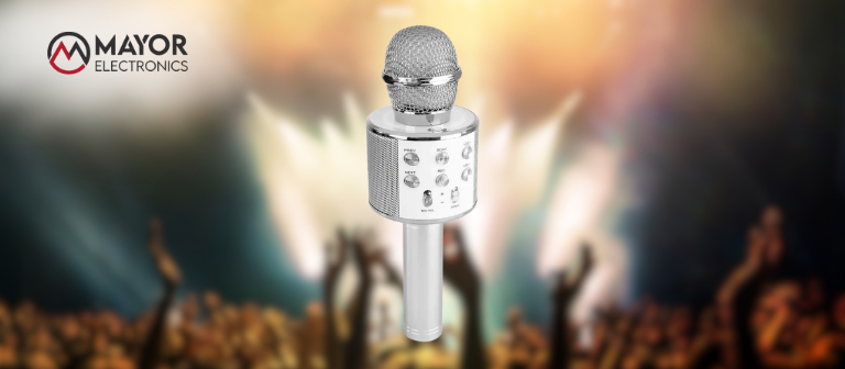 Micrófono Karaoke KM01: el todo en uno con Bluetooth y altavoz integrado