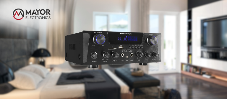 Fenton AV430B: potencia, versatilidad y diversión en un solo amplificador HiFi con karaoke