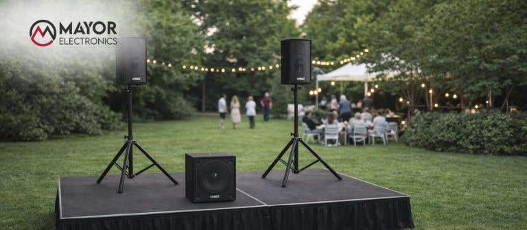 Altavoces PA para exteriores: ¿qué hay que tener en cuenta?