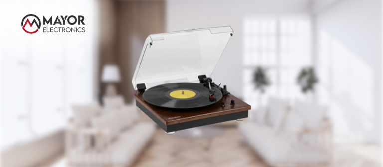 Audizio RP112D: 6 razones para disfrutar del vinilo con diseño en madera oscura y tecnología actual
