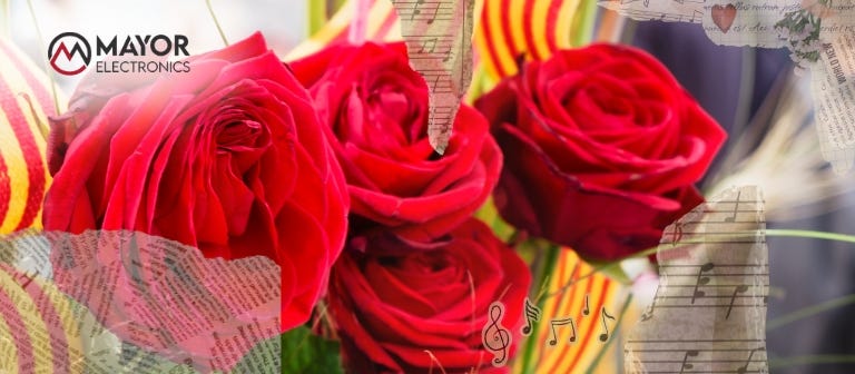 Sant Jordi: curiosidades, ciencia y cómo hacer que tu parada destaque con música