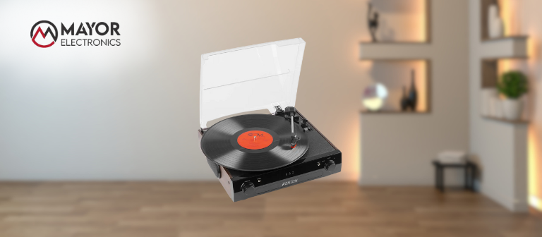 Fenton RP102B: Tocadiscos con Bluetooth, grabación MP3 y altavoces integrados