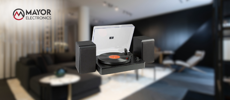 Audizio RP330: el tocadiscos con altavoces que combina lo clásico y lo moderno