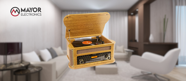 Fenton Memphis: el tocadiscos retro más completo para disfrutar de toda tu música