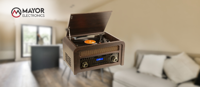 Fenton Nashville: estilo retro y funciones modernas en un solo tocadiscos