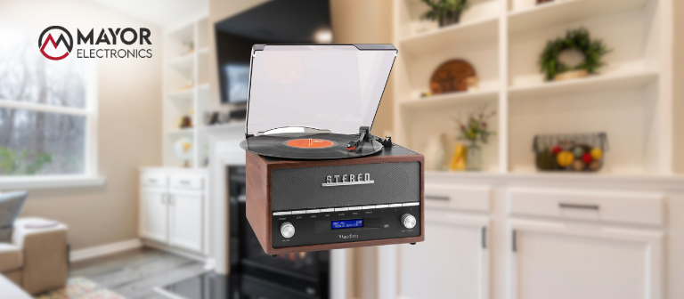 Audizio Frisco: el tocadiscos con radio DAB+ y USB que une lo retro y lo digital