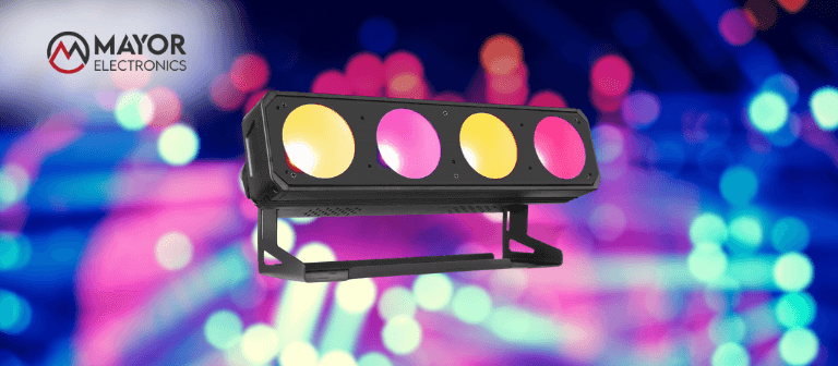 BeamZ Professional LUCID 2.4: Barra LED RGBW COB 4x30W con control de píxeles y DMX