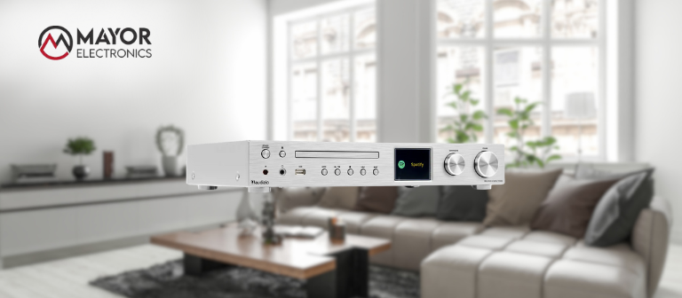 Audizio Bolzano: una radio elegante y completa con CD, Bluetooth y Spotify Connect