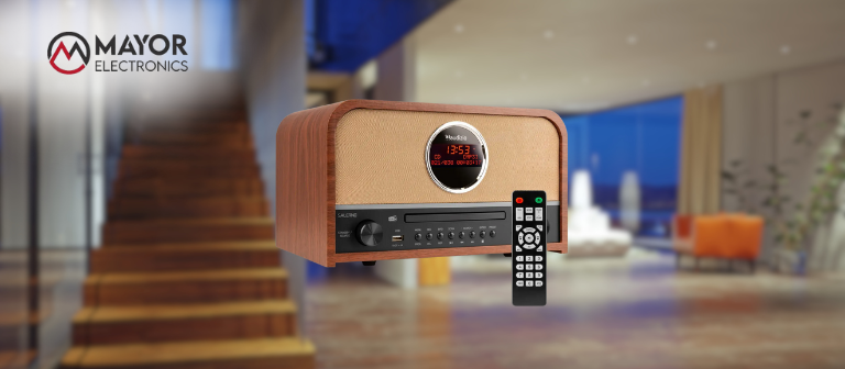 Audizio Salerno: Radio DAB con reproductor de CD para los amantes del sonido clásico