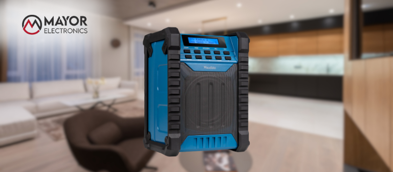 Audizio Temi: la radio Bluetooth resistente para talleres y exteriores