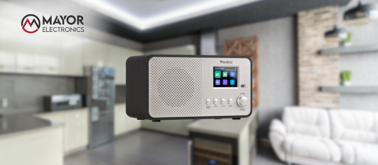 Audizio Avio: estilo metálico y tecnología DAB+ en una radio elegante y moderna