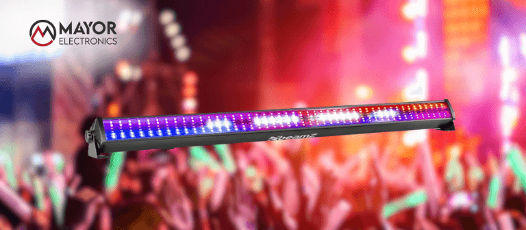 BeamZ LCB288: Barra LED Wash y Estrobo con 288 LEDs SMD RGB+W y control DMX