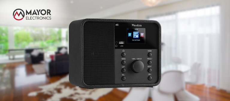 Audizio Nardo: radio DAB e Internet con Bluetooth y diseño compacto en negro