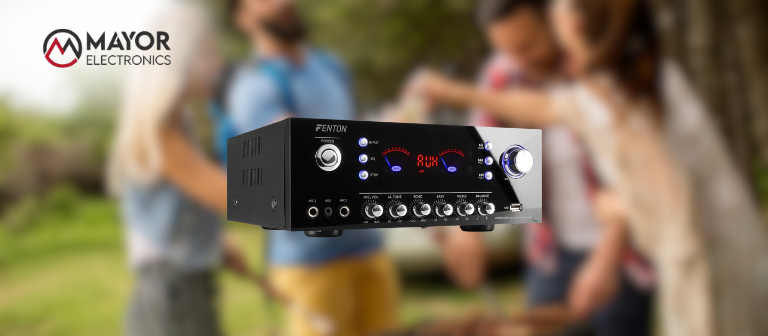 Fenton AV120FM-BT: conectividad total y potencia HiFi para tu sistema de audio