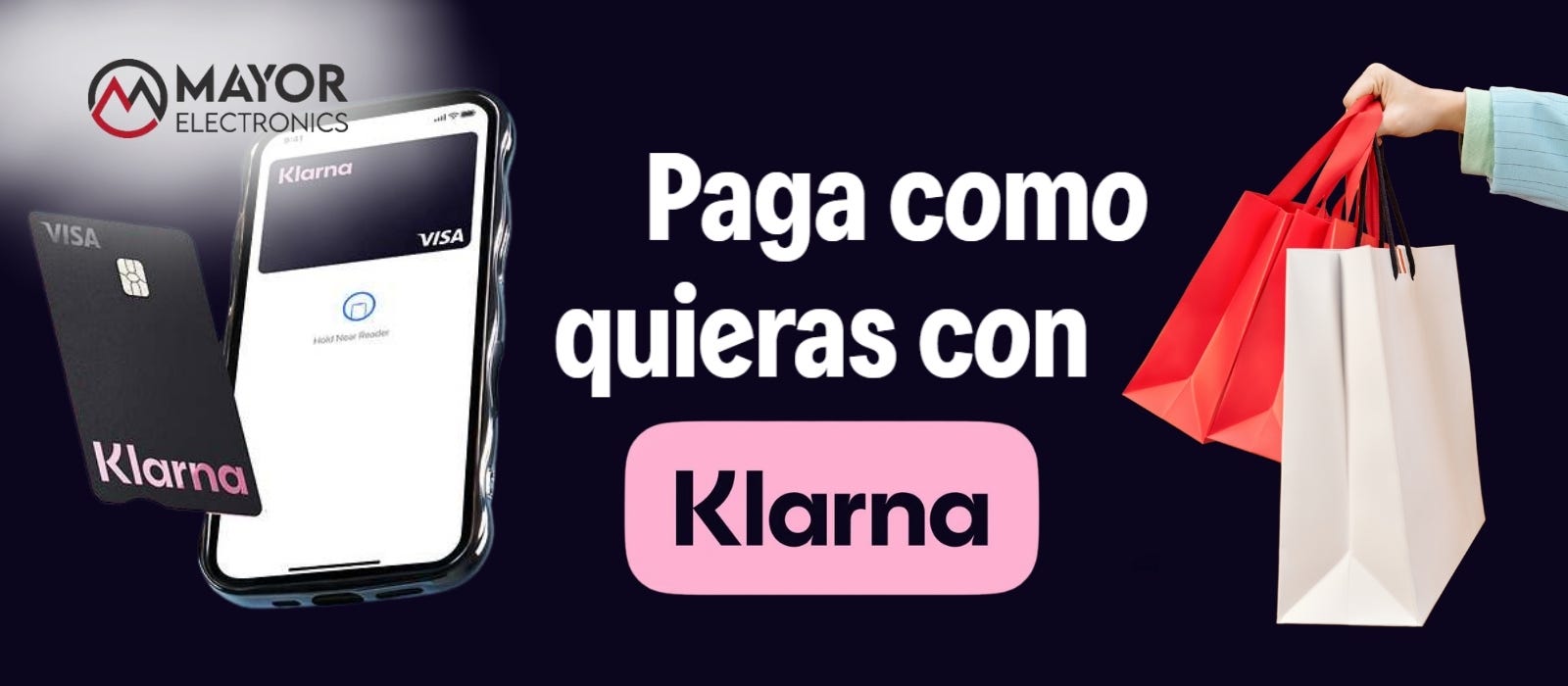 Klarna en Mayor Electronics: paga tus compras de forma flexible