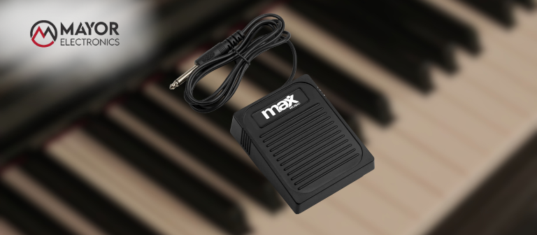 Pedal de sustain universal MAX: la experiencia realista para tu teclado o piano digital