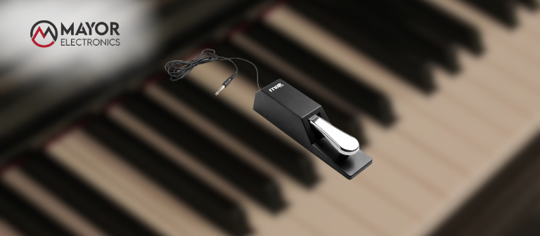 Pedal de sustain universal MAX: compatibilidad total y calidad profesional