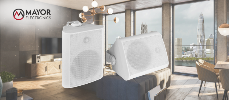 Power Dynamics BGO65 Blanco: Altavoces Profesionales con Estilo Moderno y Sonido de Alta Potencia