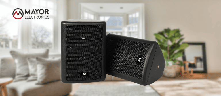 Power Dynamics ODS40B: Altavoces Estéreo de Exterior con Potencia y Estilo para Cualquier Espacio