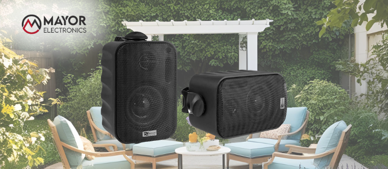 Power Dynamics BG030: Altavoces Compactos y Resistentes para Interior y Exterior