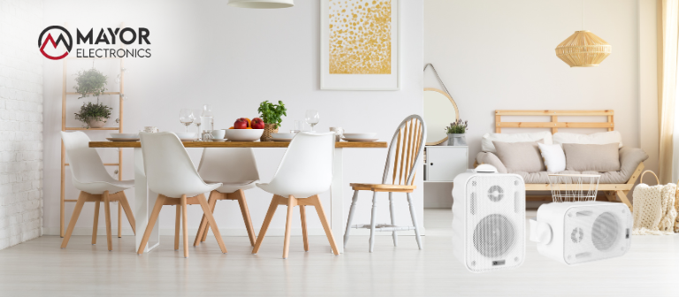 Power Dynamics BG030 Blanco: Sonido de Calidad con Estilo Minimalista para Cualquier Espacio