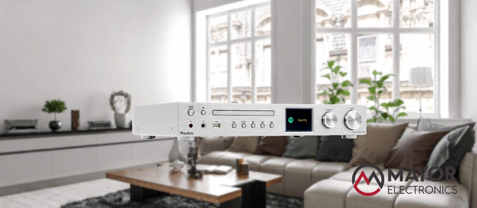 Audizio Bolzano: una radio elegante y completa con CD, Bluetooth y Spotify Connect
