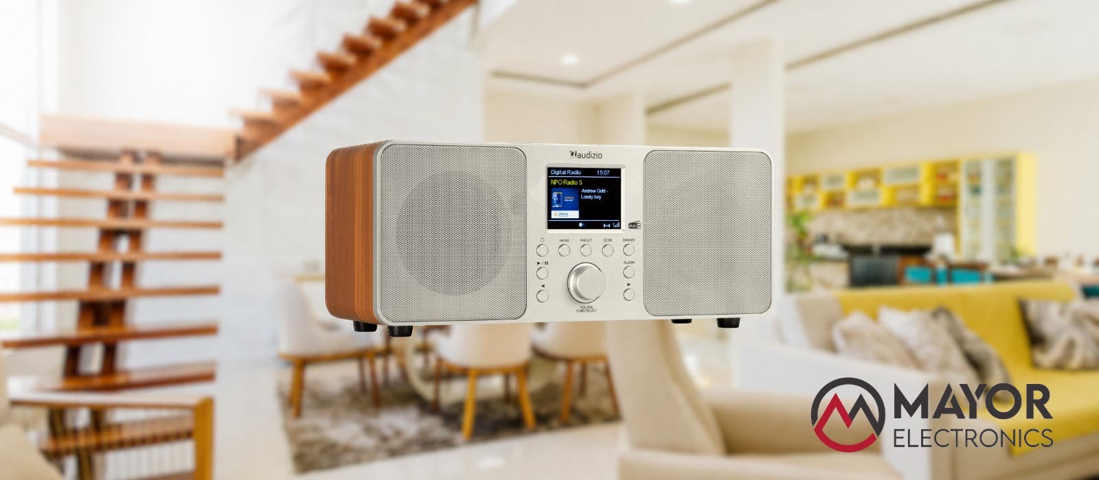 Audizio Genua Plata: la radio DAB+ perfecta para tus rutinas diarias