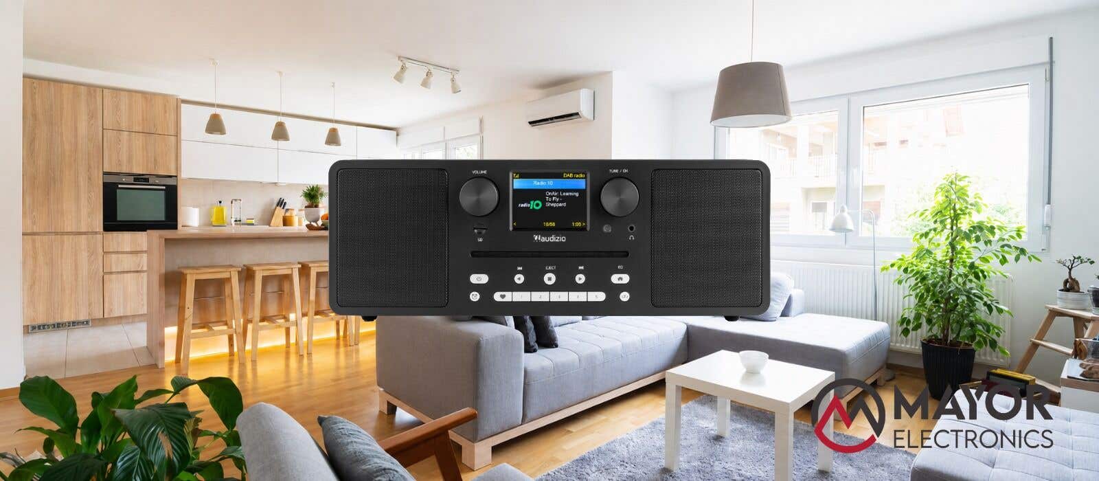Audizio Naples: la radio todo en uno con diseño moderno y sonido excepcional