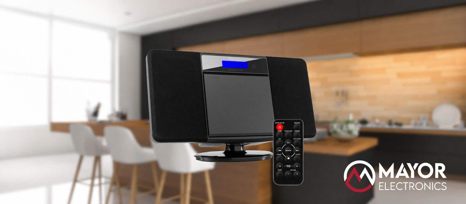Audizio Nimes: sistema estéreo HiFi con diseño compacto y sonido envolvente