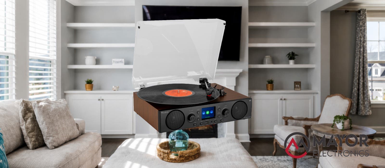 Audizio Tulsa: graba tus vinilos y escucha con estilo gracias a su diseño y funciones premium