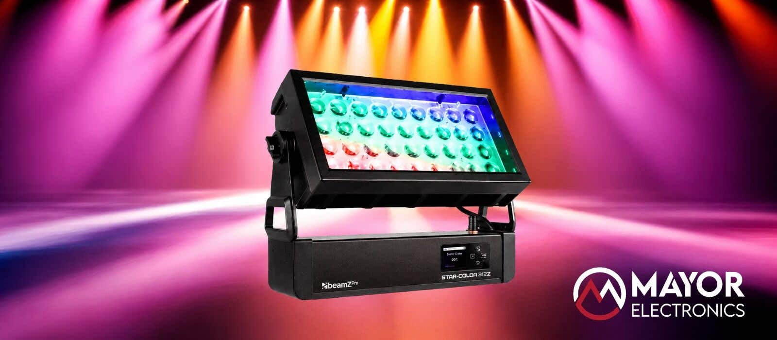 BeamZ Pro StarColor540Z: Wash Zoom LED IP65 para bañado y espectáculos profesionales
