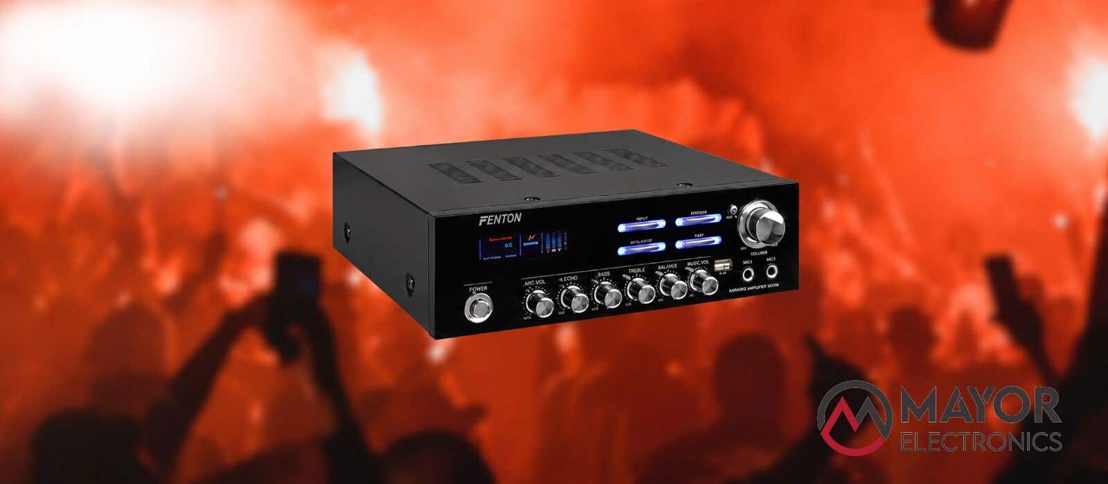 Fenton AV120BT: potencia HiFi y conectividad moderna para tu equipo de sonido