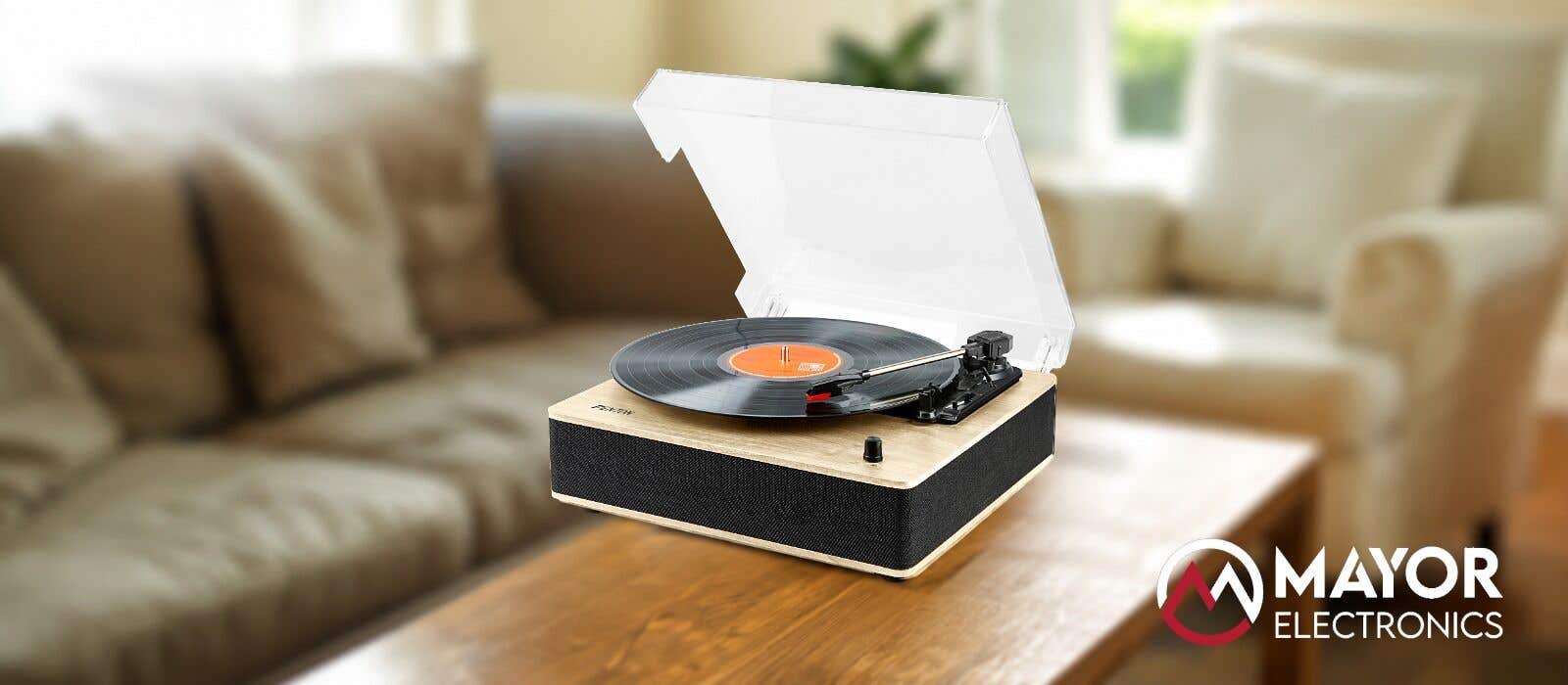 Fenton RP161LW: 6 razones para disfrutar la música en vinilo con estilo retro