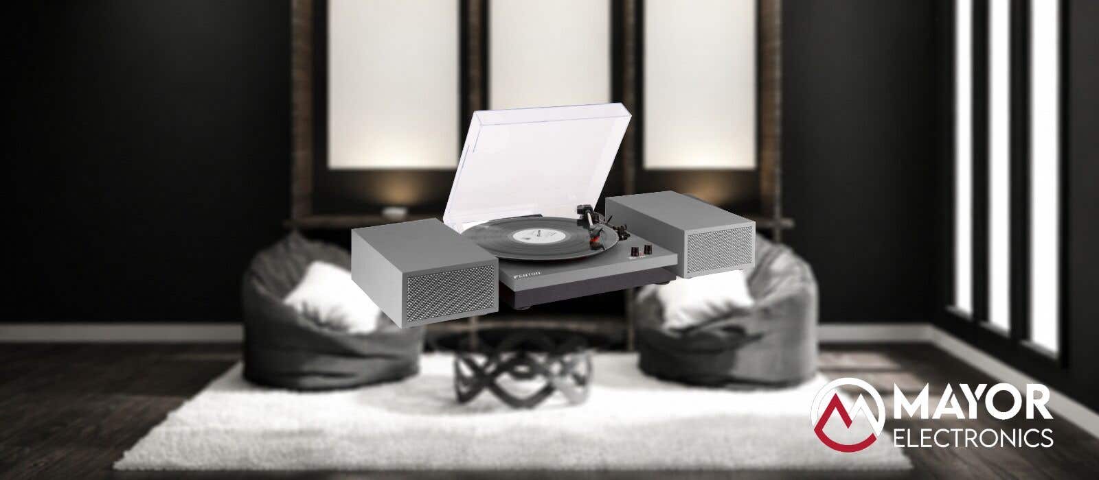 Fenton RP165G: 6 razones para vivir la experiencia vinilo con diseño en aluminio y sonido moderno