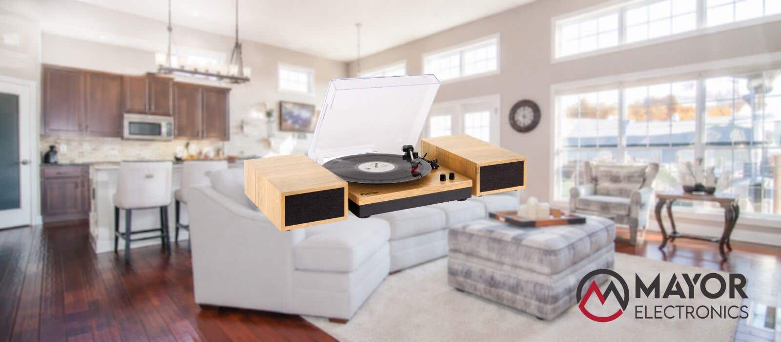 Fenton RP165L: 6 motivos para disfrutar del vinilo con diseño en madera clara y sonido auténtico