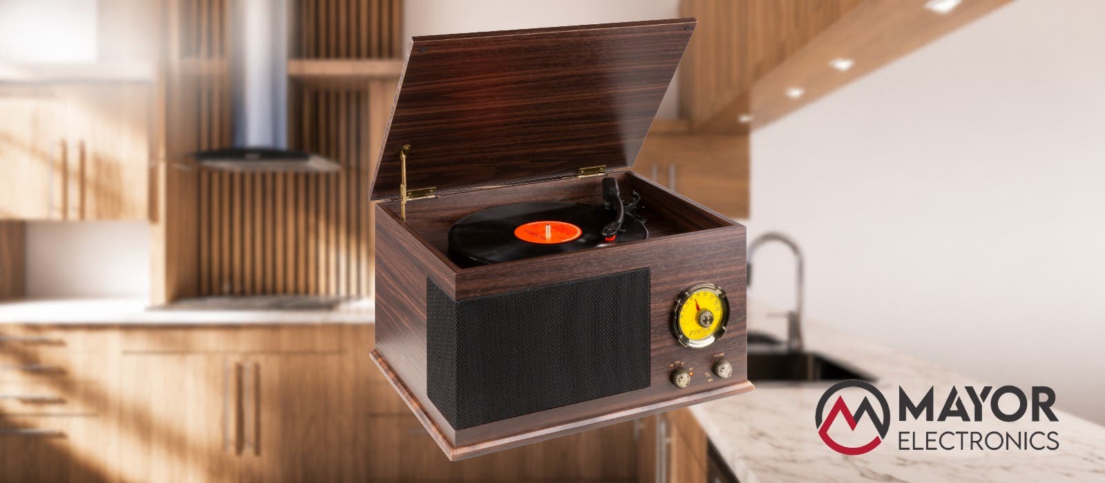 Fenton RP173: el tocadiscos vintage con Bluetooth ideal para casa