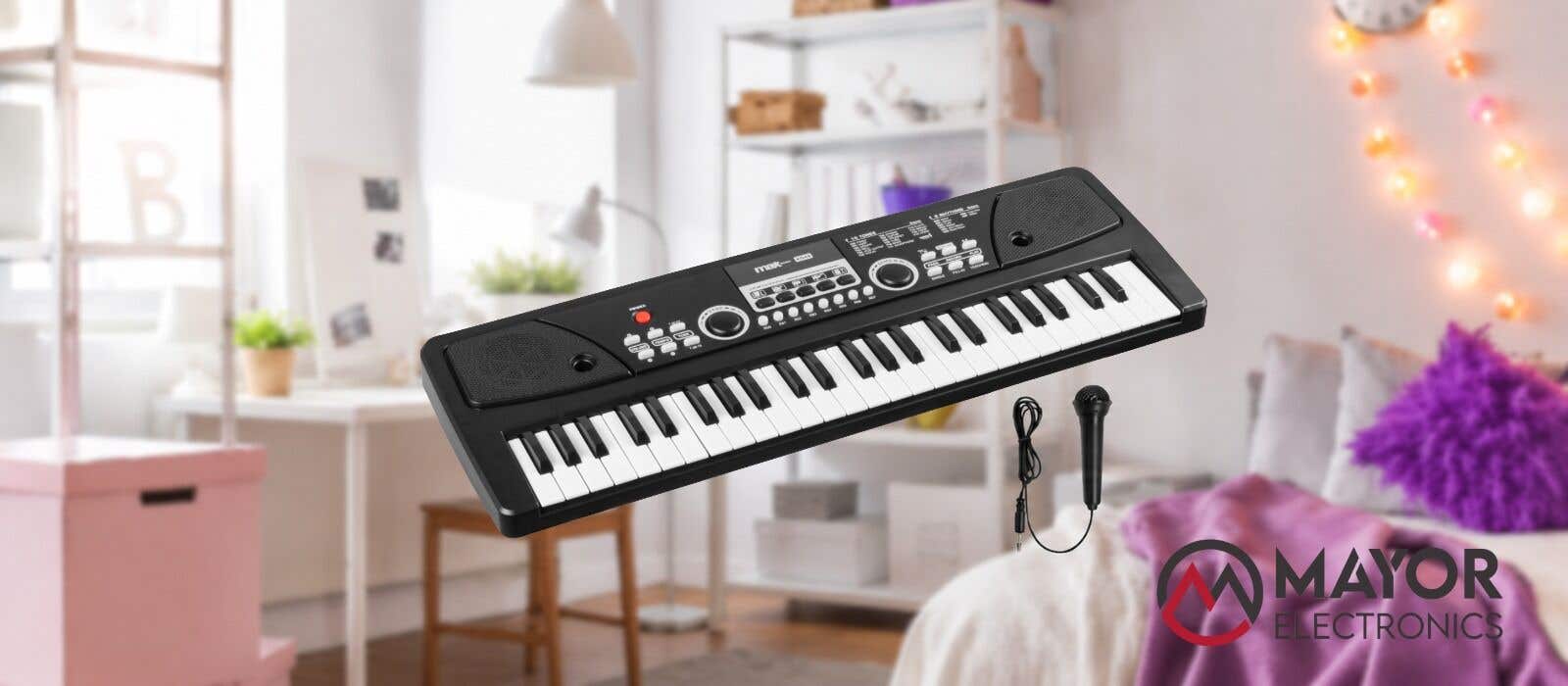 MAX KD49: el teclado musical ideal para iniciar a los niños en la música