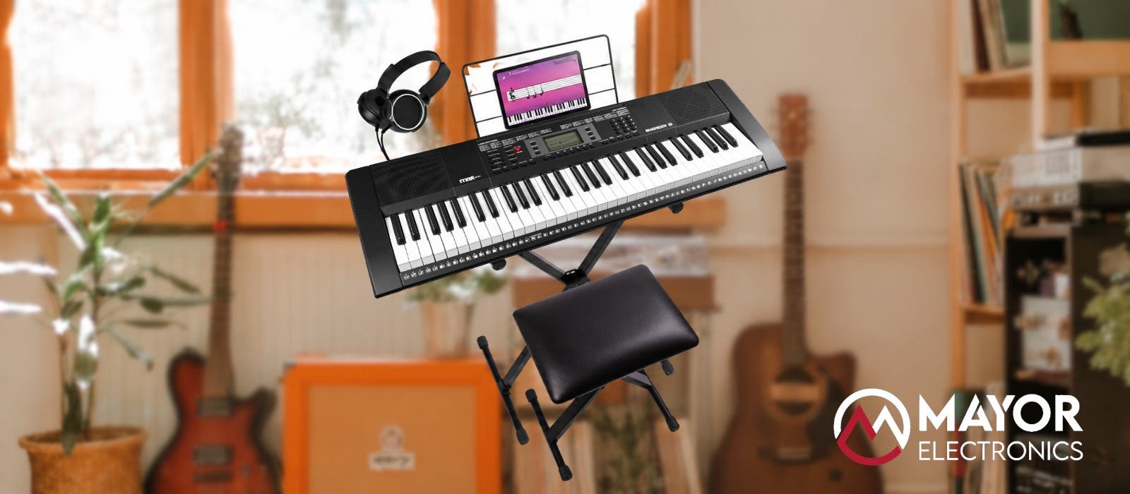 MAX Rhapsody61: conjunto completo para aprender piano desde cero