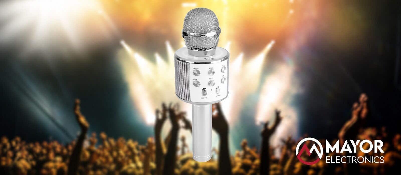 Micrófono Karaoke KM01: el todo en uno con Bluetooth y altavoz integrado