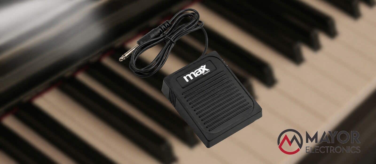 Pedal de sustain universal MAX: la experiencia realista para tu teclado o piano digital