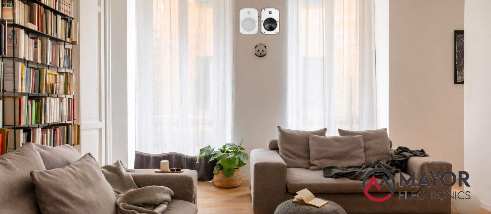 Power Dynamics BD50W: Altavoz de Alta Potencia y Diseño Blanco para Cualquier Espacio