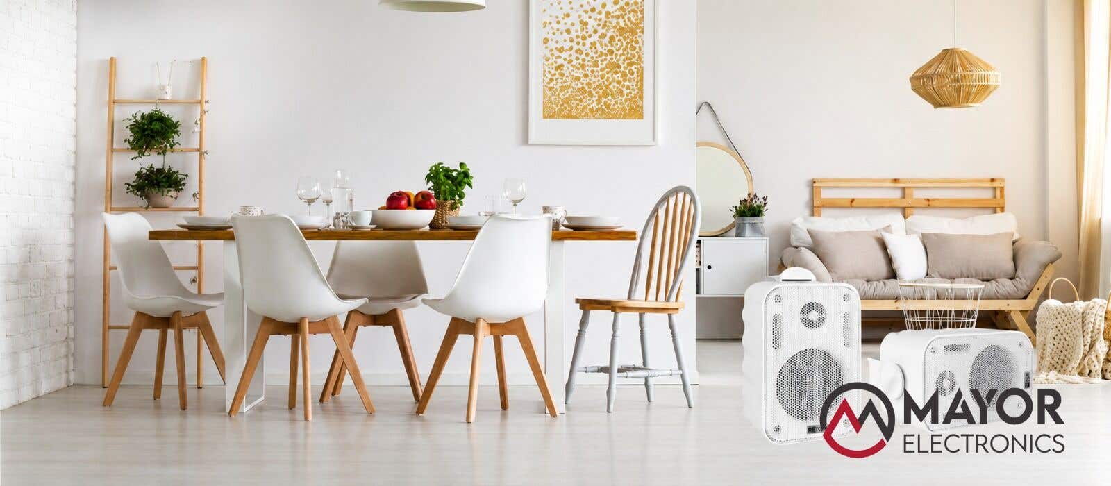Power Dynamics BG030 Blanco: Sonido de Calidad con Estilo Minimalista para Cualquier Espacio