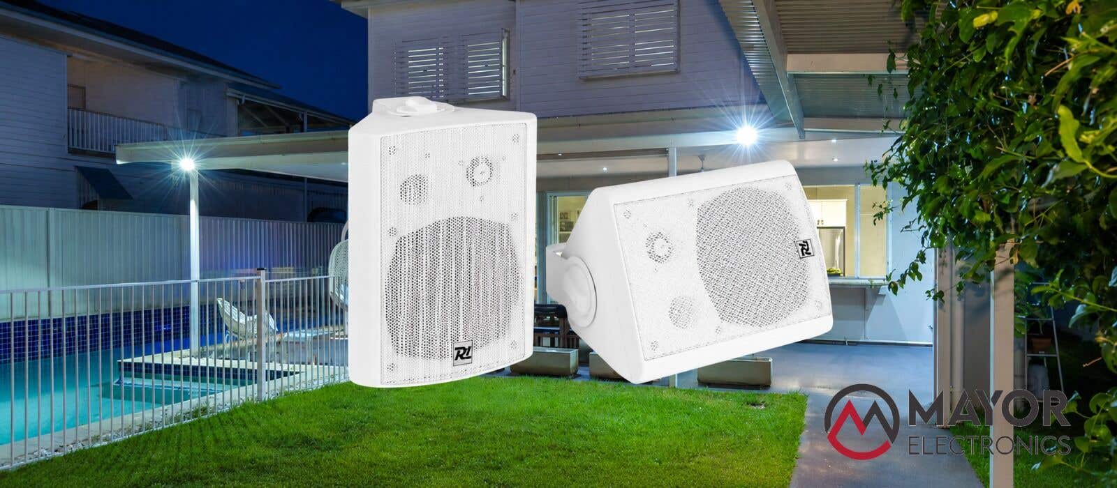 Power Dynamics DS50AW: Altavoces Bluetooth Activos de Alta Calidad en Color Blanco