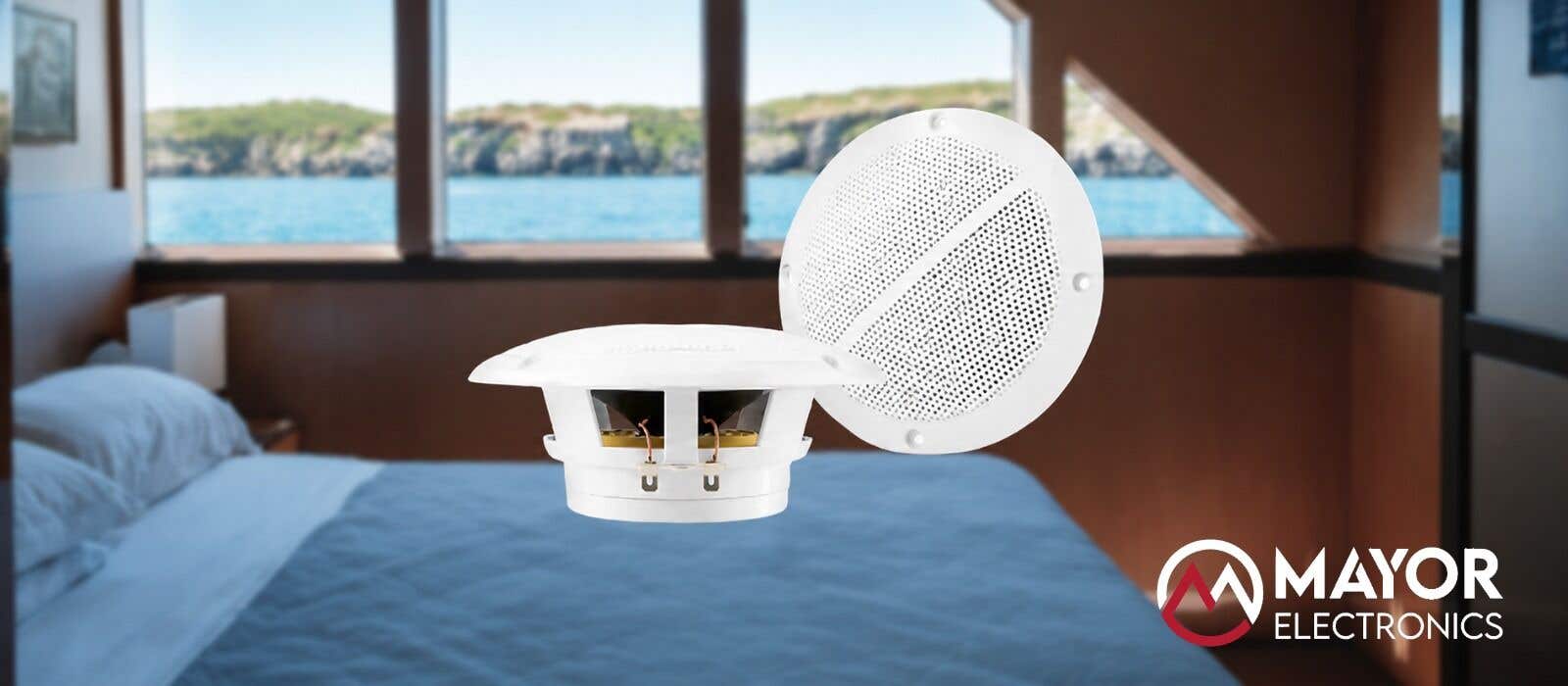 Vonyx MSV50: Altavoces marinos impermeables de 5
