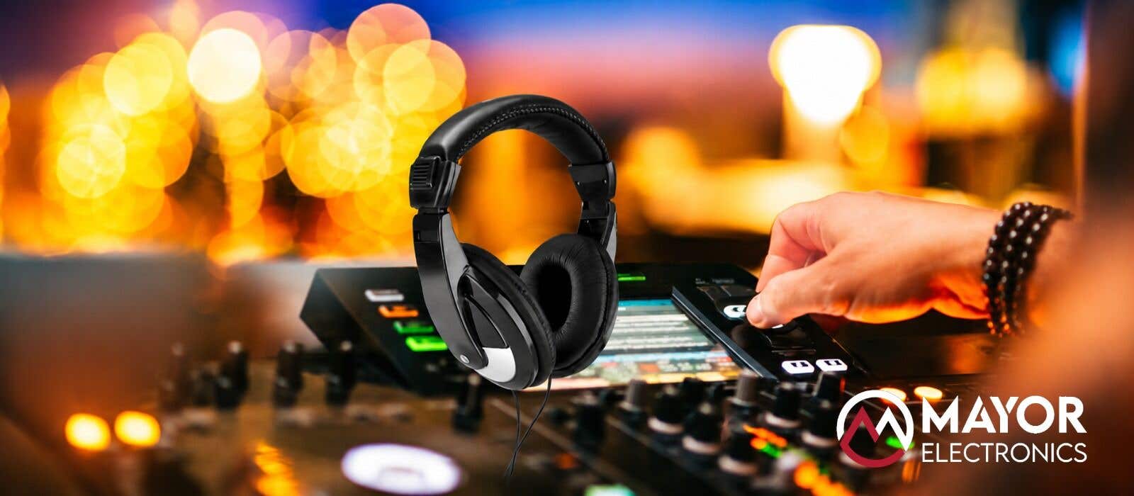 Vonyx SH120: Auriculares DJ Cerrados para Iniciación con Comodidad y Buen Sonido