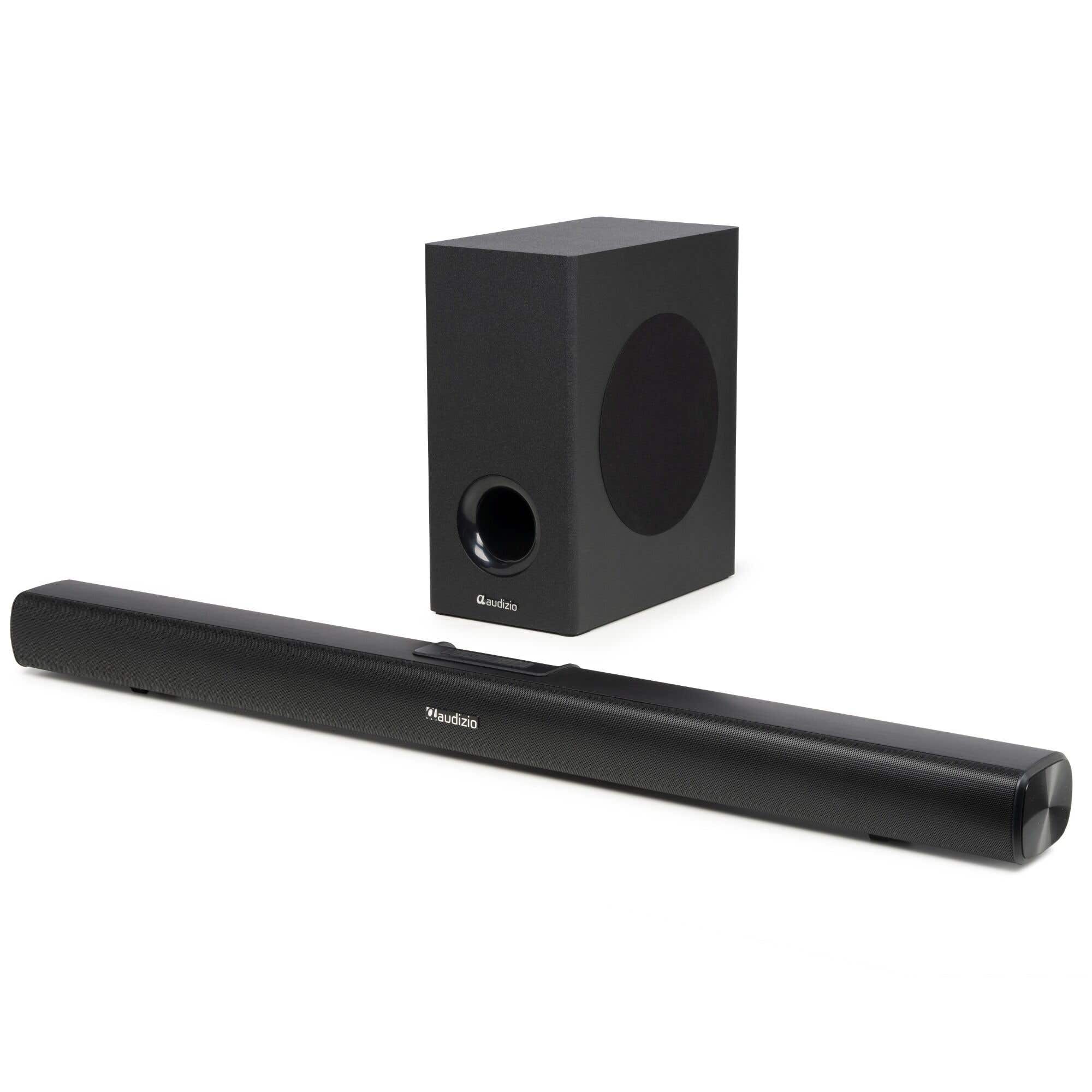 Audizio SB92WS barra de sonido 150W con subwoofer inalámbrico, HDMI ARC y Bluetooth 5.3, color negro