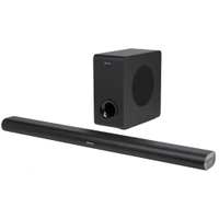 Audizio SB96WS barra de sonido 180W con subwoofer inalámbrico, HDMI ARC y Bluetooth 5.3, color negro